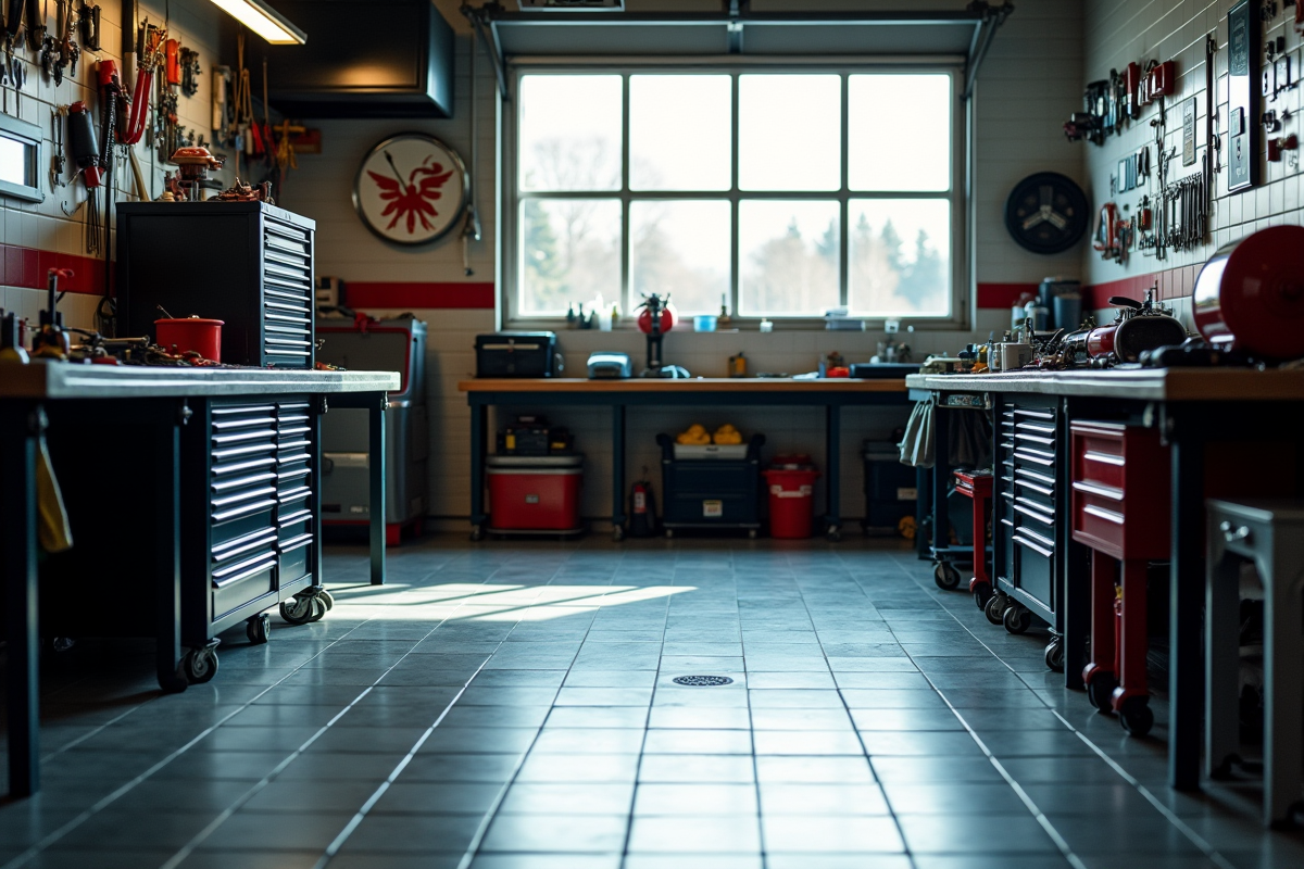 dallage garage