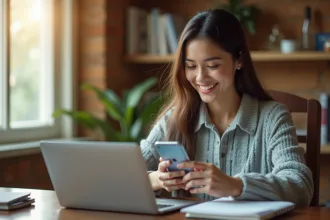 Interface de l'application Enki montrant ses fonctionnalités gratuites pour la maison connectée