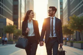 Tenue professionnelle soignée favorisant confiance et succès au travail