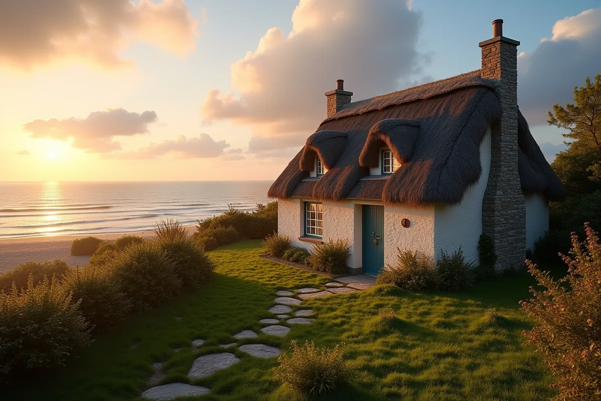petite maison en bord de mer en Bretagne pour un séjour romantique